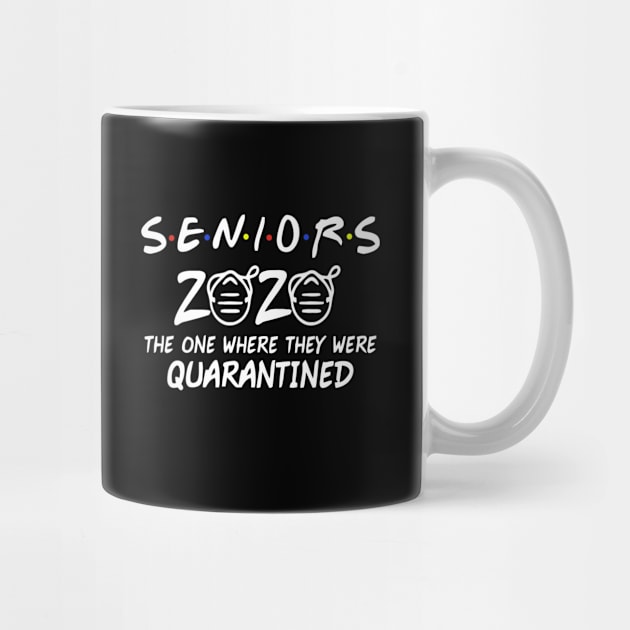 Class Of 2020 Graduation Gifts Funny Quarantine Senior 2020 The Ones Where They Are Quarantine by smtworld